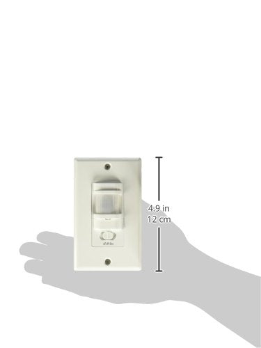 Placa de Pared Sanelec Blanco con Sensor de Movimiento