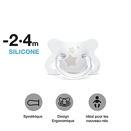 Set de Biberón Suavinex Blanco Little Star para Bebé