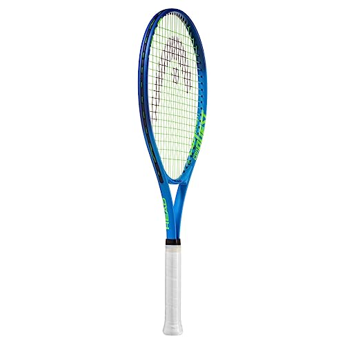 HEAD Ti. Conquest - Raqueta de Tenis - Raqueta de Equilibrio de luz de Cabeza preencordada de 27 Pulgadas, Agarre de 4 3/8 Pulgadas