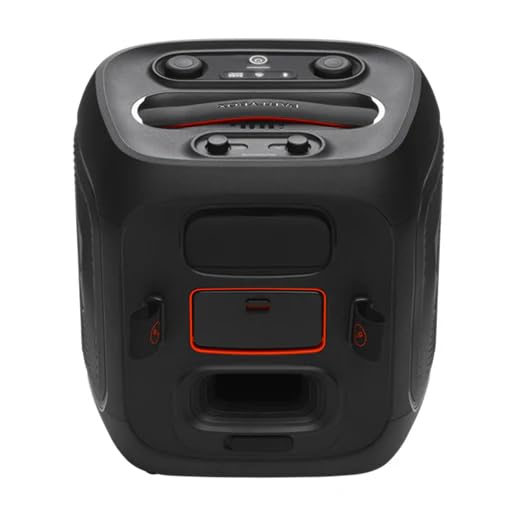 JBL PartyBox Encore 2da Gen con Micrófono, Bocina Portátil Bluetooth con 2 Micrófonos Inalámbricos, Luces LED, Karaoke, Apto para Uso En Exteriores Bluetooth