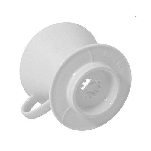 Hario V60 - Goteador de café de plástico, tamaño 01, color blanco