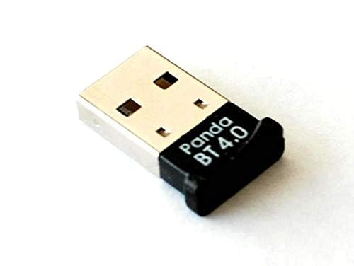 Adaptador USB Bluetooth 4.0 Panda Nano en Negro Compatible con Windows y Linux