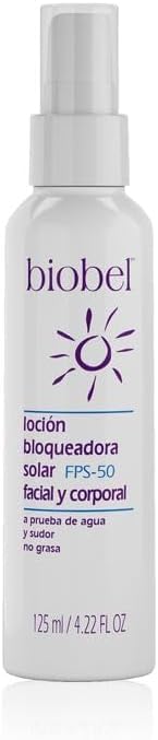 Biobel Loción Bloqueadora Solar FPS-50 125ml