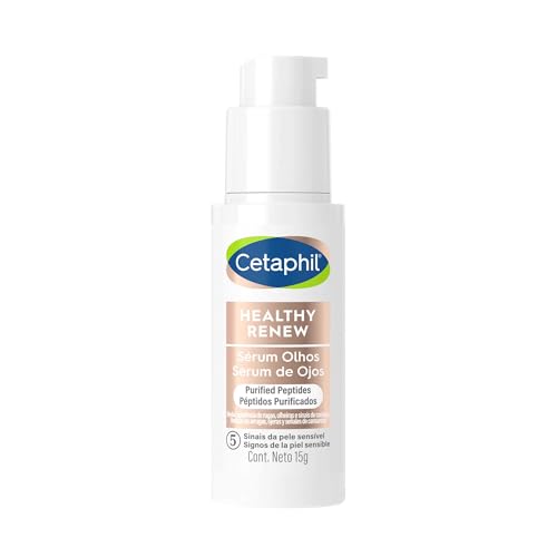 CETAPHIL HEALTHY RENEW Serum de Ojos 15g Ayuda a Disminuir Signos de la Edad y Fatiga Hidrata por 24 hr y Respeta la Barrera Cutanea Suaviza la Piel Sensible Recomendado por Dermatólogos