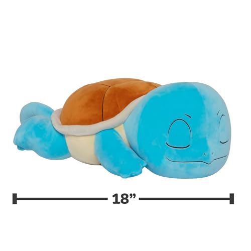 Peluche Pokemon Squirtle Alta Calidad 18 Pulgadas en Dormir