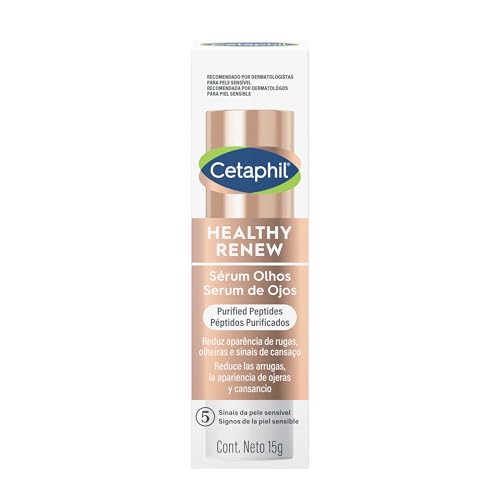 CETAPHIL HEALTHY RENEW Serum de Ojos 15g Ayuda a Disminuir Signos de la Edad y Fatiga Hidrata por 24 hr y Respeta la Barrera Cutanea Suaviza la Piel Sensible Recomendado por Dermatólogos