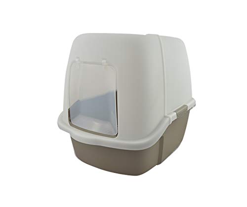 Arenero Sunny Con Puerta Abatible para Gato 55 X 44 X 43cm