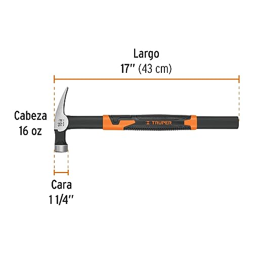 Martillo Truper MCIM-16 16 Oz cimbra