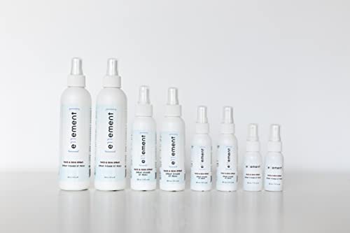 e11ement - Ácido hipocloroso todo natural para la cara y la piel - Seguro para todo tipo de piel, incluyendo piel propensa al acné - Alivia la piel seca irritada del eccema (recambio 1 L)
