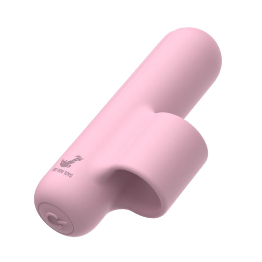 Vibrador de Dedo Silicone Multi-Function para Mujer con 10 Modos de Vibración Impermeable Recargable y Muy Silencioso Multiusos