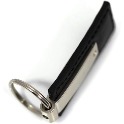 Ford Explorer Black Leather Key Chain