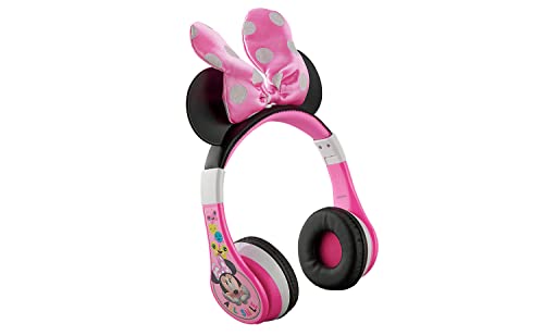 Auriculares Bluetooth Minnie Mouse Inalámbricos Recargables para Niños