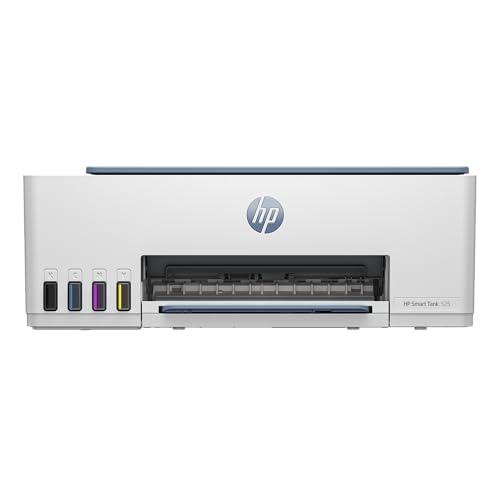 HP Impresora Multifuncional Smart Tank 525, Tinta Continua, Color, USB, Dúplex (Doble Cara) Manual, hasta 2 años de Garantía* (1F3W3A)