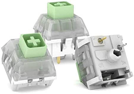 Switches Kailh Box Jade Plate Mounted para Teclados Mecánicos de Juegos