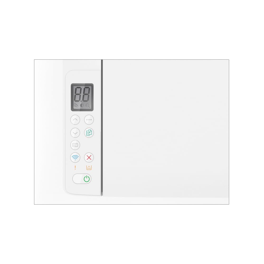HP Impresora Multifuncional LaserJet M141W, Blanco y Negro, Impresora para Pequeñas oficinas, Impresión, Copia, escaneado, WiFi, USB, Smart App, Tamaño Compacto (7MD74A)