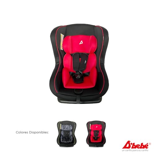Autoasiento D´BEBÉ Rojo Confort Reclinable para Bebés