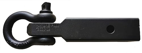CSI Accessories W587 - Grillete Receptor de 2.5 Pulgadas Grillete Receptor de 4 Agujeros para 2.5 Pulgadas Receptores