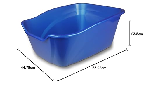 Arenero Gigante Van Ness con Paredes Altas en Colores Surtidos para Gato