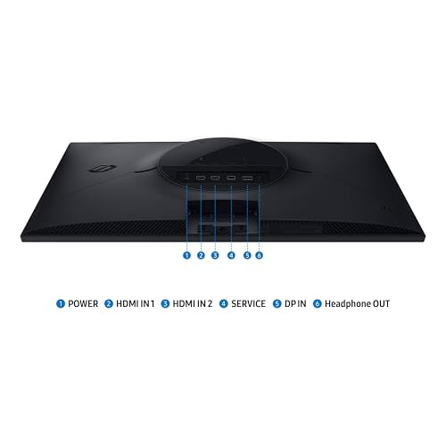 SAMSUNG - Monitor para juegos de resolución QHD Odyssey G5 G53F de 27 pulgadas, HDR10, frecuencia de actualización de 200 Hz, panel IPS, AMD FreeSync Premium, ecualizador negro, interruptor de fuente
