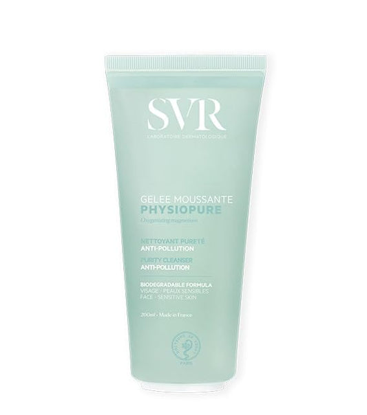 SVR Physiopure Gel Moussant Limpiador Desmaquillante, 200 ml