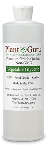Glycerine/Glycerin Vegetable Kosher, USP, Food Grade 16 oz.