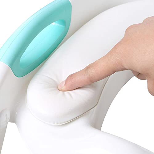 SKYROKU 8838 8839 - Cojín de repuesto para asiento de inodoro acolchado suave de 0.8 pulgadas de grosor, antifrío y cómodo