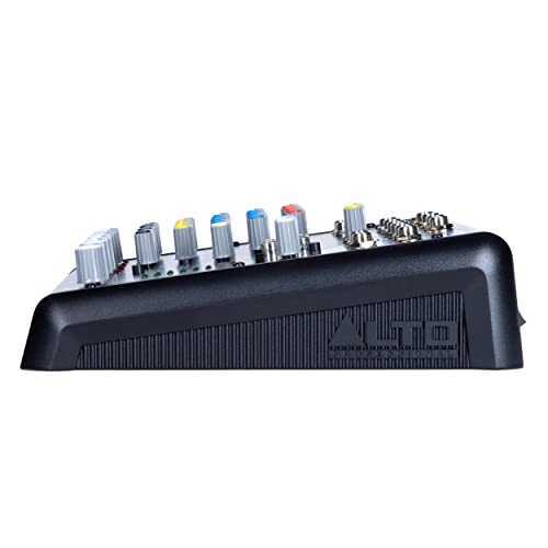 Mezcladora de Audio ALTO TrueMix 600 Negro con Interfaz USB y Bluetooth