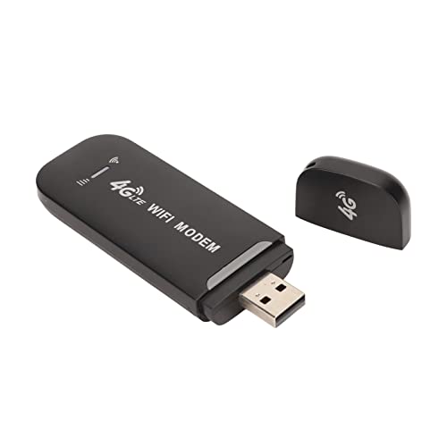Adaptador WiFi USB POCREATION Negro 4G LTE 150Mbps para la computadora portátil y Tableta