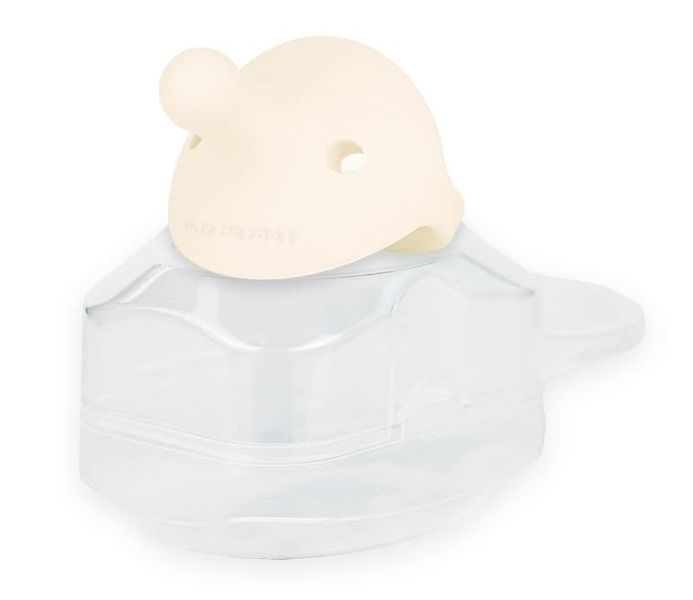 Chupon de Silicona Segura Kids Heroes Verde con Caja Protectora para Bebé