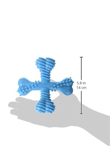 Juguete para Masticar Nylabone Dura Chew "X" Sabor Res para Perro