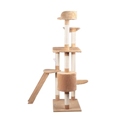 Fancy Pets Mueble/Rascador para Gato Byblos de 158 Centímetros de Altura