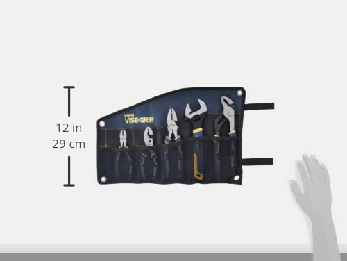 Irwin Tools VISE-GRIP 2078708 - Juego de alicates (5 piezas, incluye funda para herramientas)