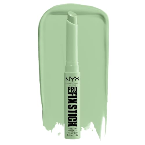 NYX Professional Makeup, Pro Fix Stick, Corrector en Barra, Tono Verde