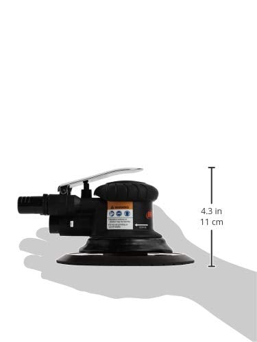 Ingersoll Rand 300G Lijadora de aire orbital aleatoria, almohadilla de 6", órbita de 3/16", 10,000 RPM, .2 HP