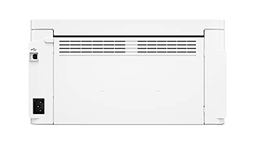 HP Impresora Laser 107w, Láser, Impresión en Negro, Wi-Fi, USB, Impresión y escanéo Smart App, Apple Air Print, Bandeja de 150 Hojas, Pantalla LED (4ZB78A)