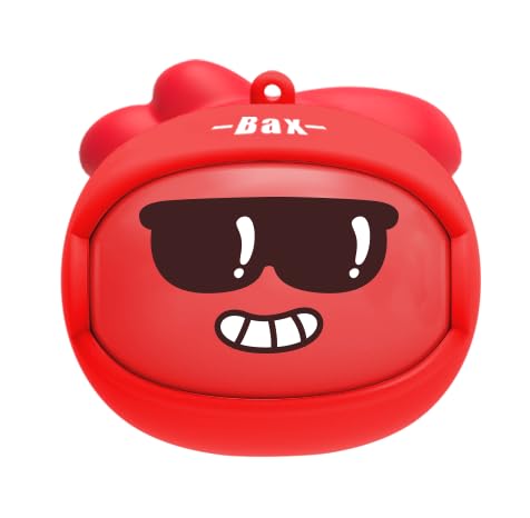 Mini Altavoz Inalámbrico Booma Rojo Sonido Estéreo Interactivo para Niños
