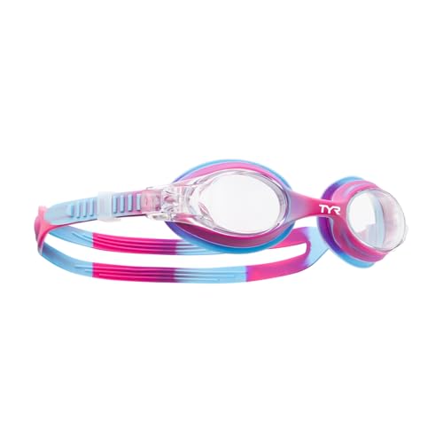 Gafas de Natación TYR Juveniles Rosa Azul Tie Dye