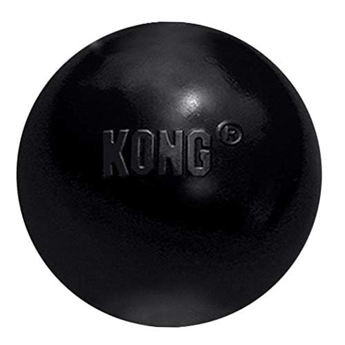Kong Extreme Ball Pelota para perro, color Negro, Chico