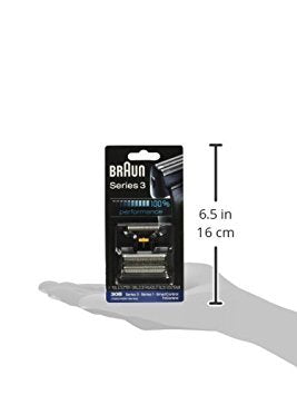 Braun Series 3 30B - Cabezal de repuesto para cortador y papel de aluminio, 30B, Negro, 0.64 Ounce