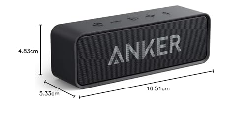 Soundcore Mini by Anker Bocinas Portátiles Bluetooth con 24h de Reproducción, Alcance de 20m, Micrófono Integrado, Altavoz Inalámbrico Ideal para iPhone, Samsung y Más