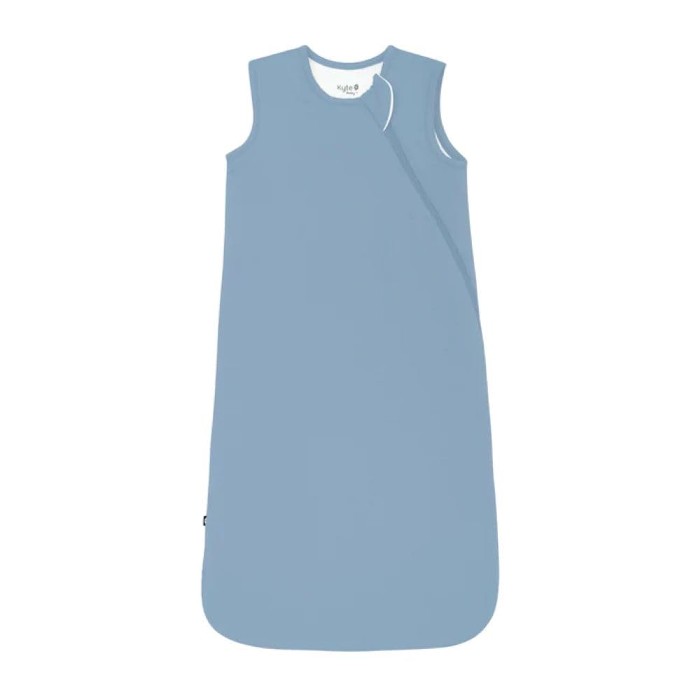 KYTE BABY - Saco de dormir de 1.0 TOG, rayón hecho de bambú, manta de doble cierre para bebés y niños pequeños, Pizarra, Medium