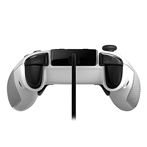 Control Alámbrico Turtle Beach Recon Blanco con Botones Asignables y Mejoras de Audio para Xbox Series X/S, Xbox One y Windows 10