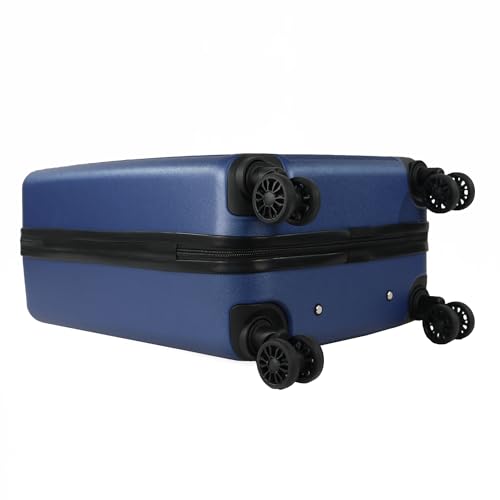 Bagiau Maleta de viaje carry on 20" rígida con 8 ruedas y candado integrado de color azul