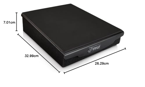 Riser para Altavoces Pyle Audio Gris Aislante Acústico de Sonido 10.3"x12.8"