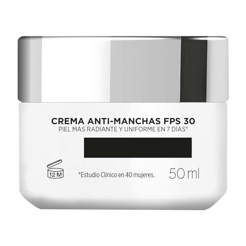 L'ORÉAL Paris Crema de Día Anti-manchas Con Ácido Glicólico | FPS 30 50ml