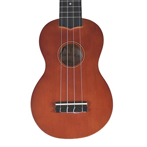 Diamond Head DU-150 Ukelele Soprano, marrón caoba