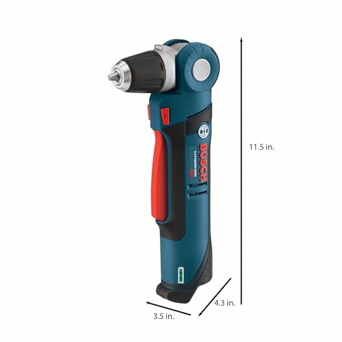 BOSCH PS11-102 12 V máx. 3/8 pulgadas. Herramienta desnuda de taladro de ángulo recto