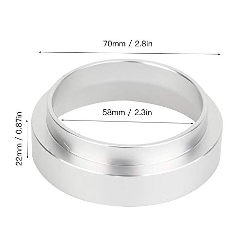 Anillo Dosificador Wifehelper Plata Universal de Café 58 mm
