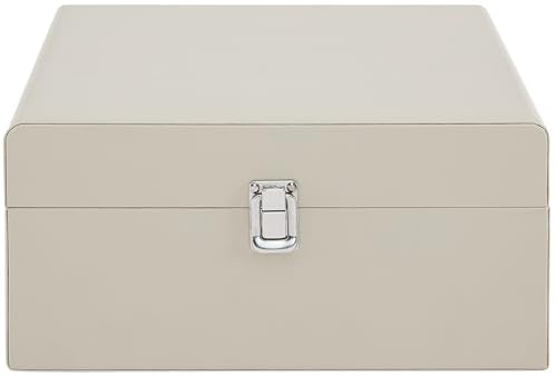 Crosley CR8017B-DU Voyager - Tocadiscos de Vinilo portátil clásico con Entrada y Salida Bluetooth y Altavoces Integrados, Dune
