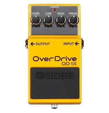 Boss OD-1X Pedal de Efecto Over Drive